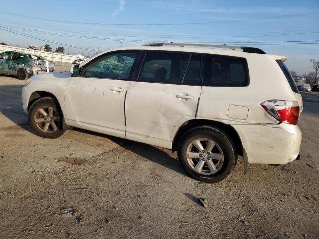 JTEES41A682098879 - 2008 TOYOTA HIGHLANDER WHITE photo 2