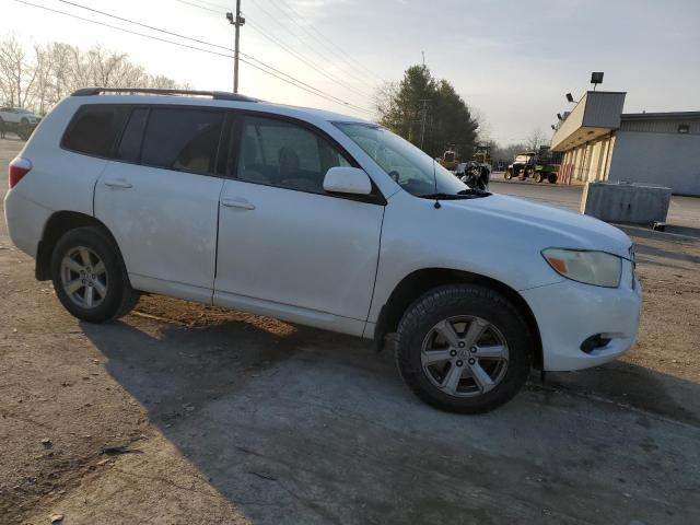 JTEES41A682098879 - 2008 TOYOTA HIGHLANDER WHITE photo 4