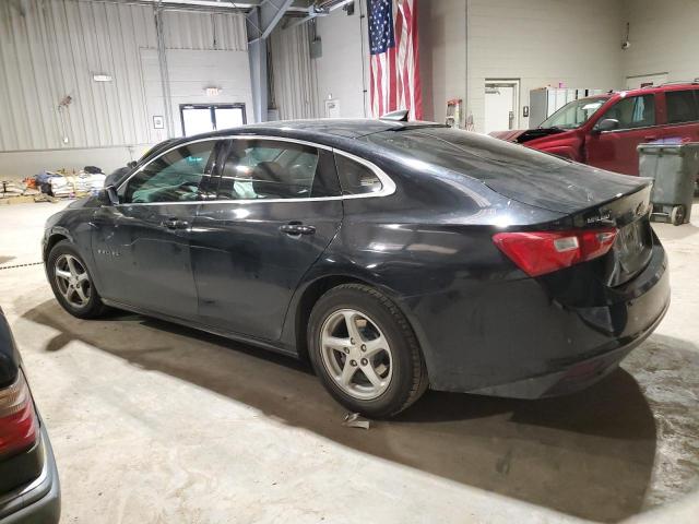 1G1ZB5ST6JF116171 - 2018 CHEVROLET MALIBU LS BLACK photo 2