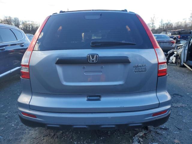 5J6RE4H31AL028284 - 2010 HONDA CR-V LX BLUE photo 6