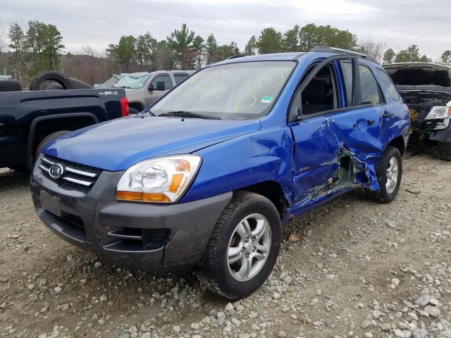 KNDJE723587454690 - 2008 KIA SPORTAGE EX  photo 2