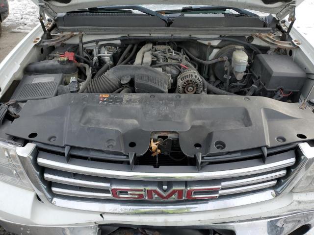 1GTR1VE03DZ279505 - 2013 GMC SIERRA C1500 SLE WHITE photo 11