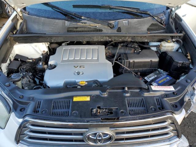 JTEES43A182075636 - 2008 TOYOTA HIGHLANDER SPORT WHITE photo 11