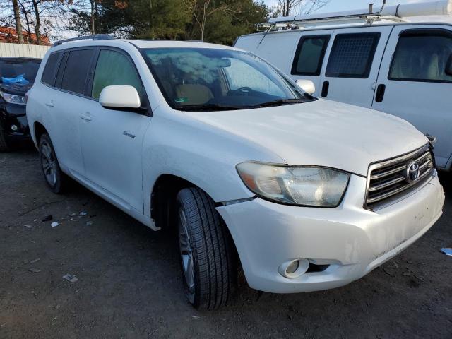 JTEES43A182075636 - 2008 TOYOTA HIGHLANDER SPORT WHITE photo 4