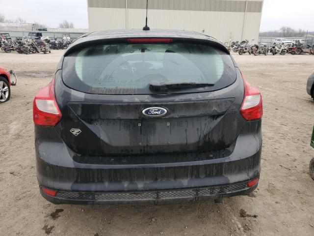 1FADP3K20EL185126 - 2014 FORD FOCUS SE BLACK photo 6