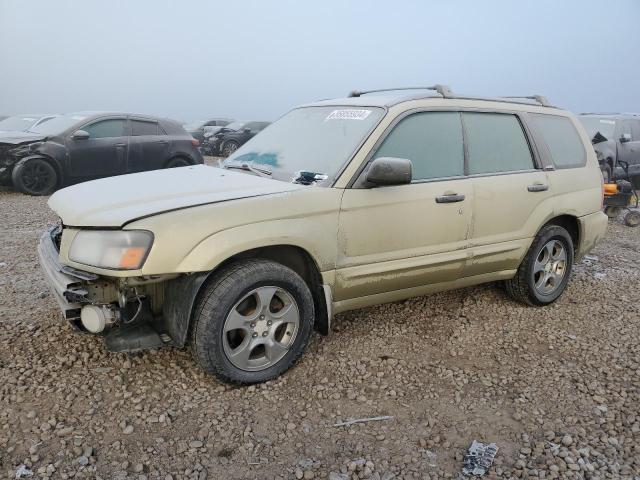JF1SG65683H760533 - 2003 SUBARU FORESTER 2.5XS GOLD photo 1