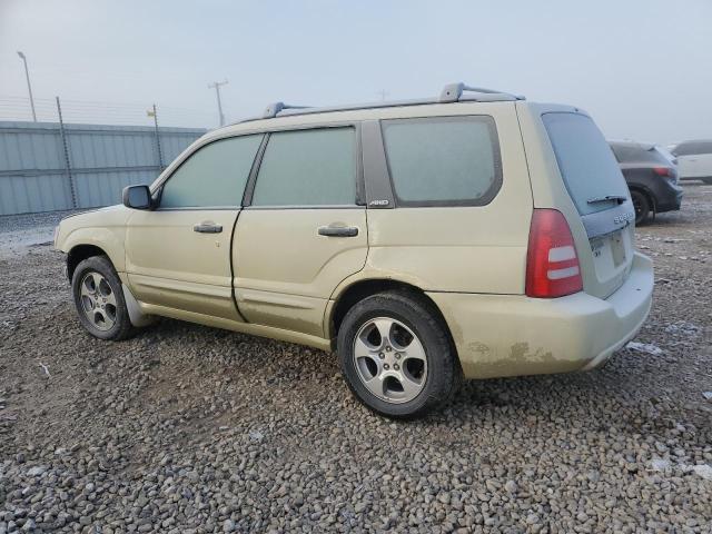 JF1SG65683H760533 - 2003 SUBARU FORESTER 2.5XS ოქროსფერი ფოტო 2