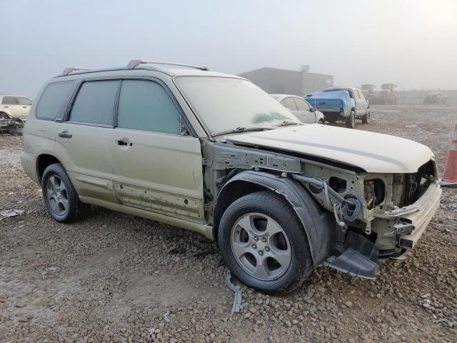 JF1SG65683H760533 - 2003 SUBARU FORESTER 2.5XS ოქროსფერი ფოტო 4