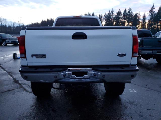 1FTSW31P24ED24984 - 2004 FORD F350 SRW SUPER DUTY WHITE photo 6