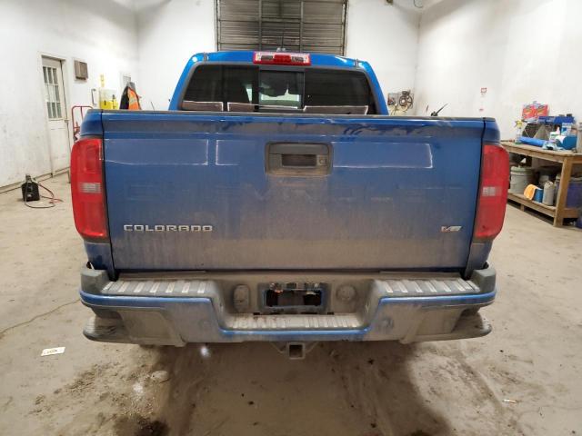 1GCGTDEN7N1132188 - 2022 CHEVROLET COLORADO Z71 BLUE photo 6