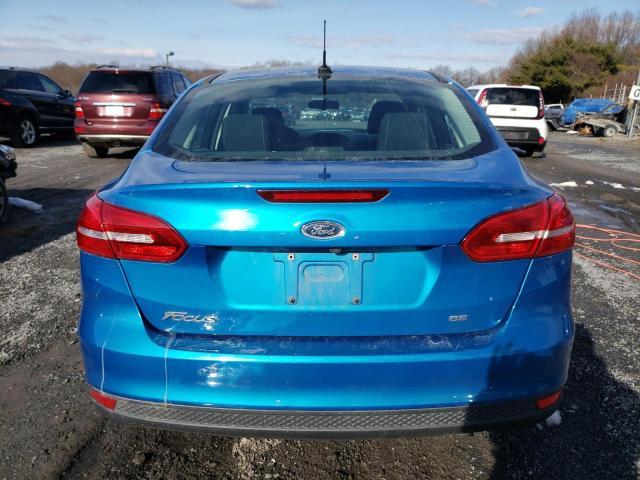 1FADP3F22GL327795 - 2016 FORD FOCUS SE BLUE photo 6