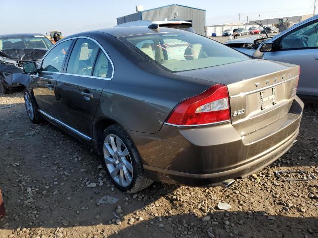 YV1902AH7D1168817 - 2013 VOLVO S80 T6 BROWN photo 2