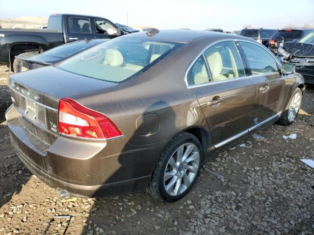 YV1902AH7D1168817 - 2013 VOLVO S80 T6 BROWN photo 3