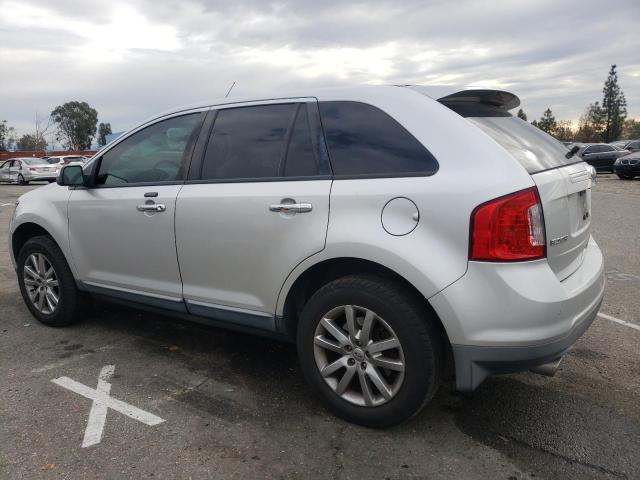 2FMDK3JC8BBB39019 - 2011 FORD EDGE SEL SILVER photo 2