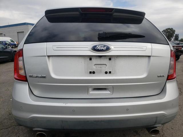 2FMDK3JC8BBB39019 - 2011 FORD EDGE SEL SILVER photo 6