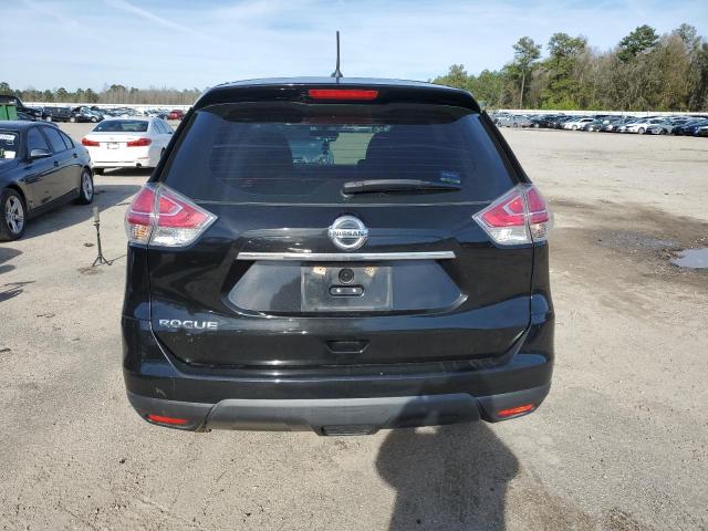 5N1AT2MT1FC896372 - 2015 NISSAN ROGUE S BLACK photo 6