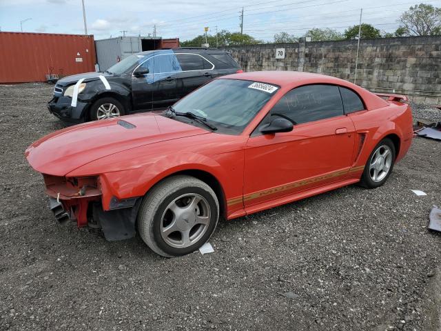 1FAFP40481F240109 - 2001 FORD MUSTANG RED photo 1