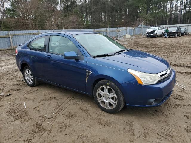 1FAHP33NX8W264221 - 2008 FORD FOCUS SE BLUE photo 4