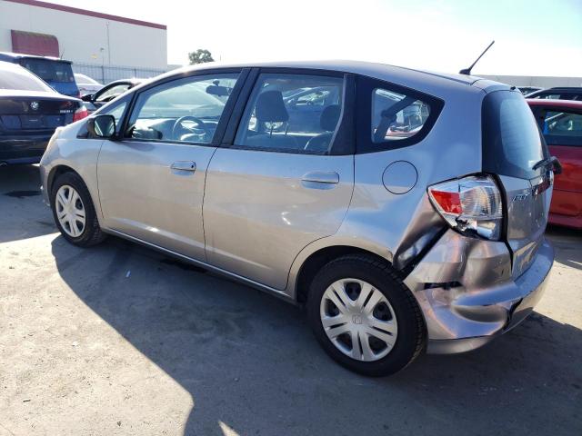 JHMGE8G26AS012678 - 2010 HONDA FIT GRAY photo 2