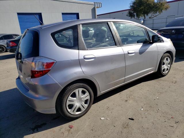 JHMGE8G26AS012678 - 2010 HONDA FIT GRAY photo 3