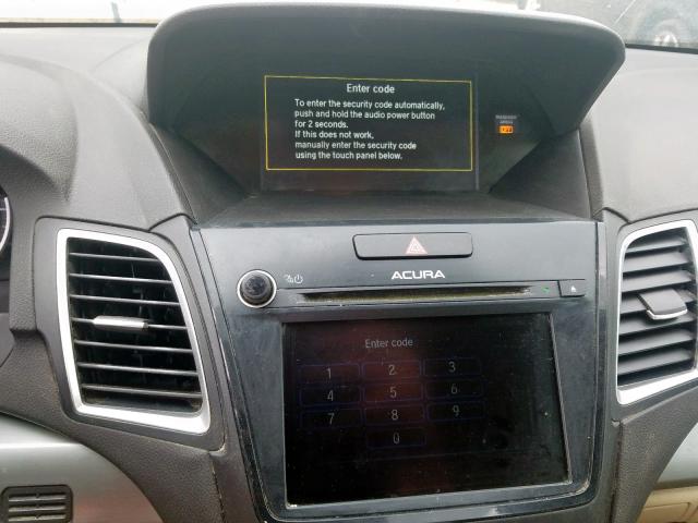 5J8TB4H57JL008595 - 2018 ACURA RDX TECHNOLOGY  photo 9