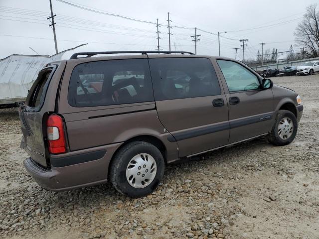 1GNDX03EXYD329675 - 2000 CHEVROLET VENTURE BROWN photo 3