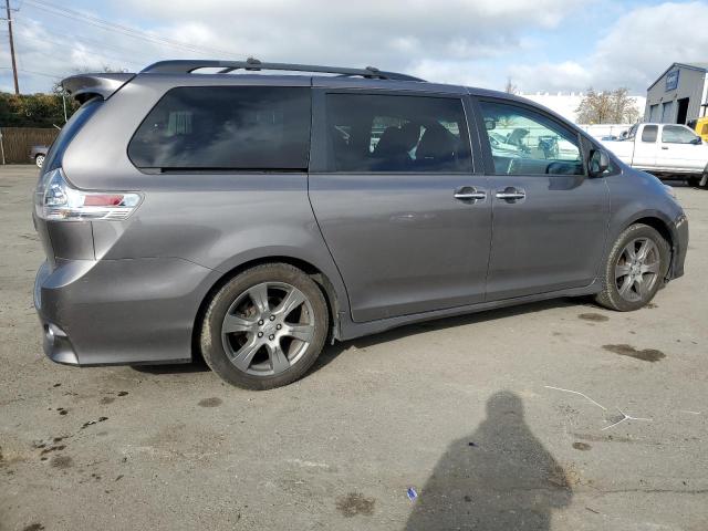 5TDXZ3DC8HS797567 - 2017 TOYOTA SIENNA SE CHARCOAL photo 3