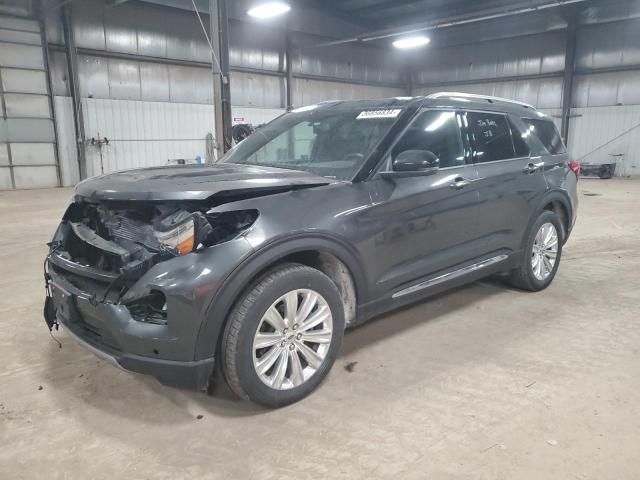 1FMSK8FH9LGC34417 - 2020 FORD EXPLORER LIMITED GRAY photo 1
