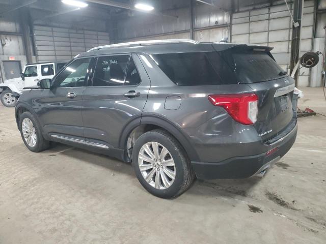 1FMSK8FH9LGC34417 - 2020 FORD EXPLORER LIMITED GRAY photo 2