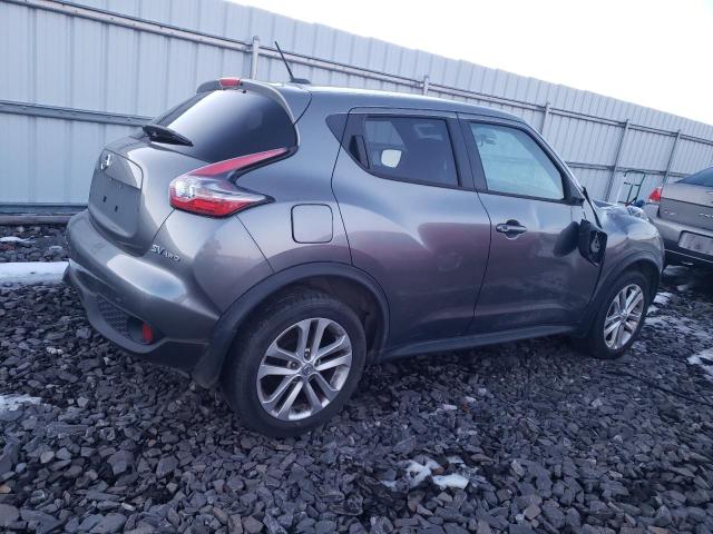 JN8AF5MV1FT555038 - 2015 NISSAN JUKE S GRAY photo 3