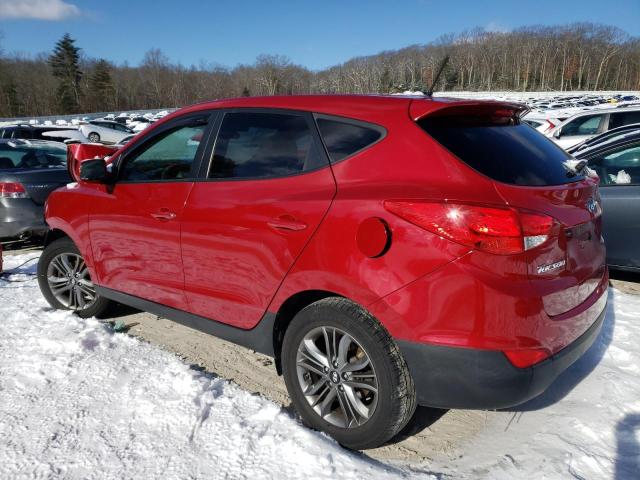 KM8JTCAF8FU101719 - 2015 HYUNDAI TUCSON GLS RED photo 2