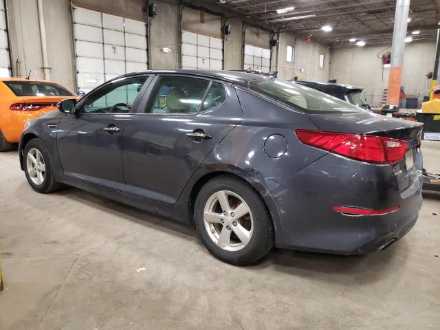 5XXGM4A79FG502681 - 2015 KIA OPTIMA LX GRAY photo 2