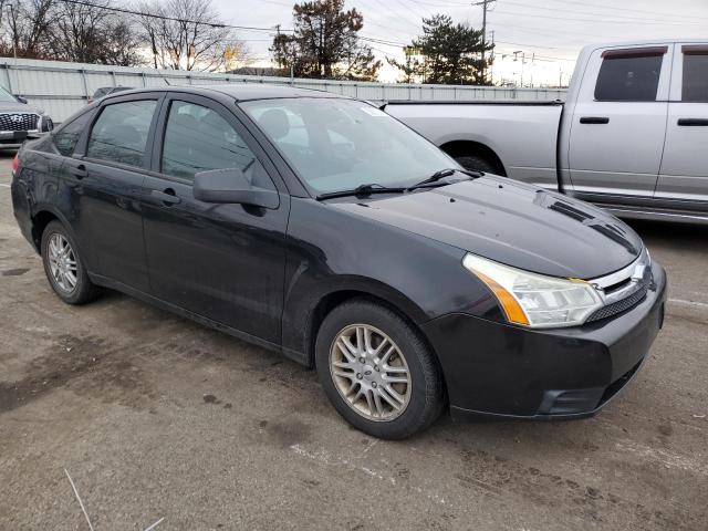 1FAHP35N69W254767 - 2009 FORD FOCUS SE BLACK photo 4