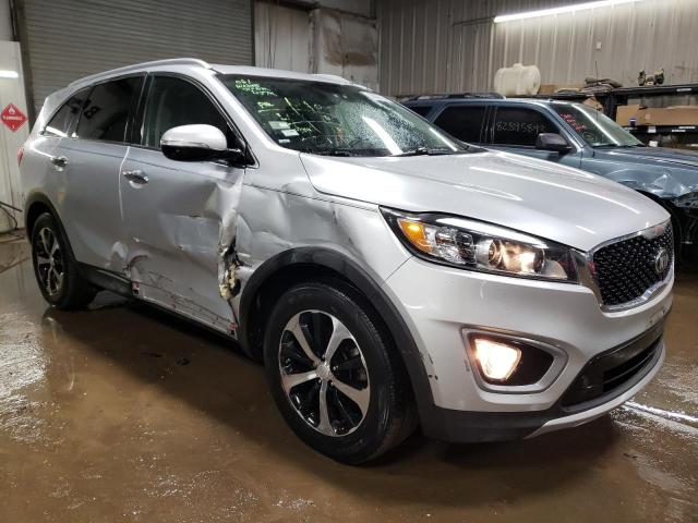 5XYPH4A19GG024985 - 2016 KIA SORENTO EX SILVER photo 4