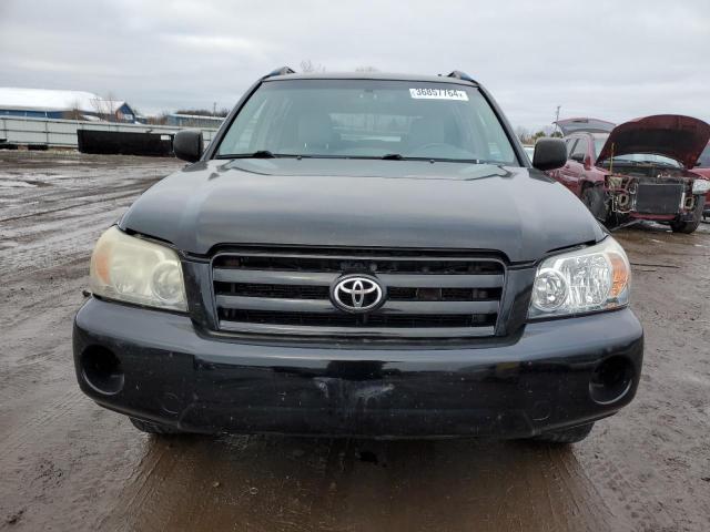 JTEGD21A060142259 - 2006 TOYOTA HIGHLANDER BLACK photo 5