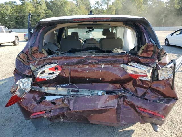 5FNRL6H71KB116668 - 2019 HONDA ODYSSEY EXL BURGUNDY photo 6