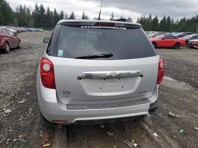 2CNFLEEW9A6348489 - 2010 CHEVROLET EQUINOX LT SILVER photo 6