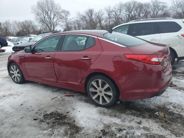 5XXGR4A61CG083424 - 2012 KIA OPTIMA SX RED photo 2