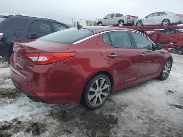 5XXGR4A61CG083424 - 2012 KIA OPTIMA SX RED photo 3