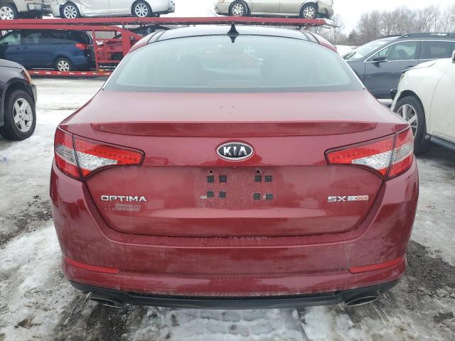 5XXGR4A61CG083424 - 2012 KIA OPTIMA SX RED photo 6