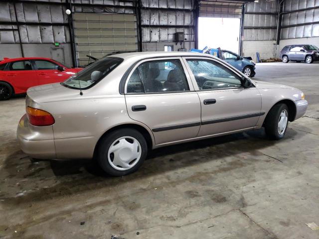 1Y1SK52861Z401239 - 2001 CHEVROLET GEO PRIZM BASE TAN photo 3