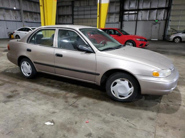 1Y1SK52861Z401239 - 2001 CHEVROLET GEO PRIZM BASE TAN photo 4