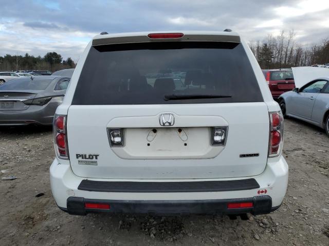 5FNYF18416B012019 - 2006 HONDA PILOT EX WHITE photo 6