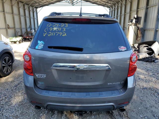 2GNFLDE55C6211792 - 2012 CHEVROLET EQUINOX LT GRAY photo 6