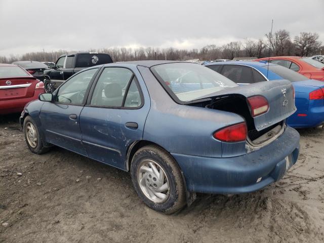 1G1JC5245W7164507 - 1998 CHEVROLET CAVALIER BLUE photo 2