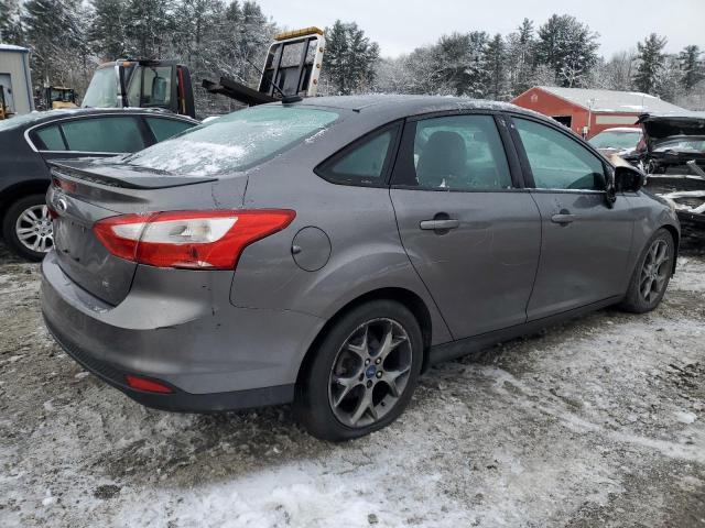 1FADP3F27EL201462 - 2014 FORD FOCUS SE GRAY photo 3