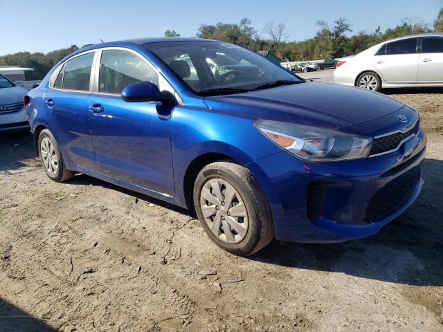 3KPA24AB3KE239249 - 2019 KIA RIO S BLUE photo 4