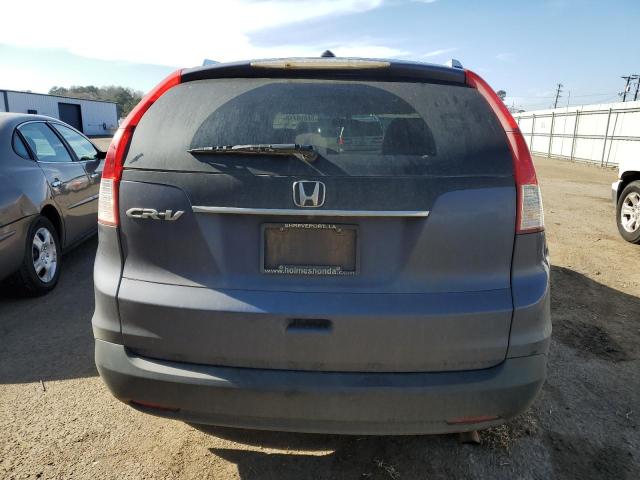 5J6RM3H77CL047229 - 2012 HONDA CR-V EXL BLUE photo 6