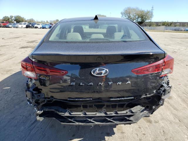 KMHD84LF4KU730258 - 2019 HYUNDAI ELANTRA SEL BLACK photo 6