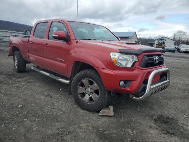 3TMMU4FN2EM064142 - 2014 TOYOTA TACOMA DOUBLE CAB LONG BED RED photo 4